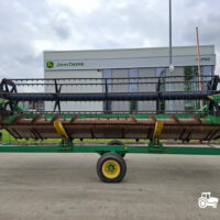 John Deere W650 + Header paioase
