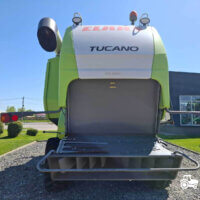 Claas Tucano 320 + Header paioase