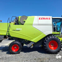 Claas Tucano 320 + Header paioase