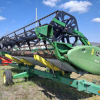 John Deere S670i HM 4x4 + Header paioase