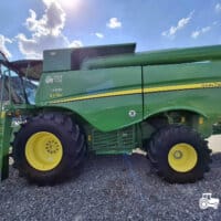 John Deere S770 + Header paioase