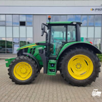 Tractor John Deere 6100M + roti inguste