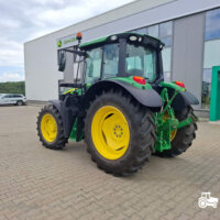Tractor John Deere 6100M + roti inguste