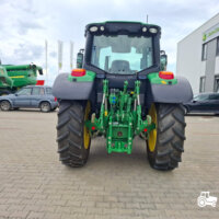 Tractor John Deere 6100M + roti inguste