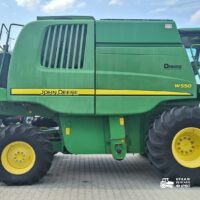 John Deere W550 + Header paioase