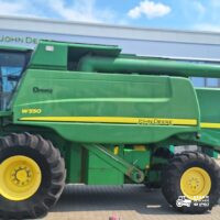 John Deere W550 + Header paioase