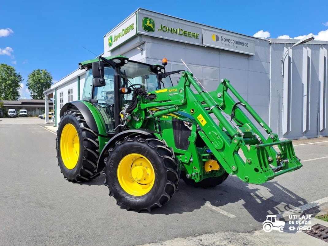 Tractor John Deere 5125R + incarcator JD 543R