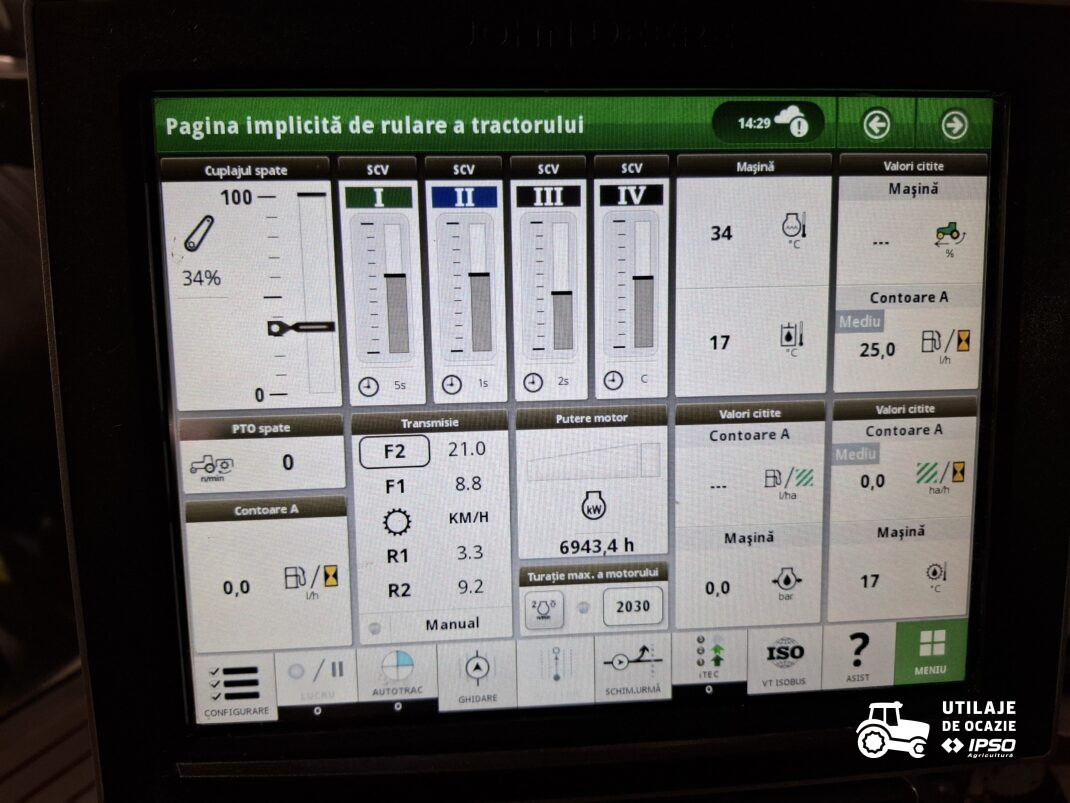 John Deere 8400R (anvelope Noi)