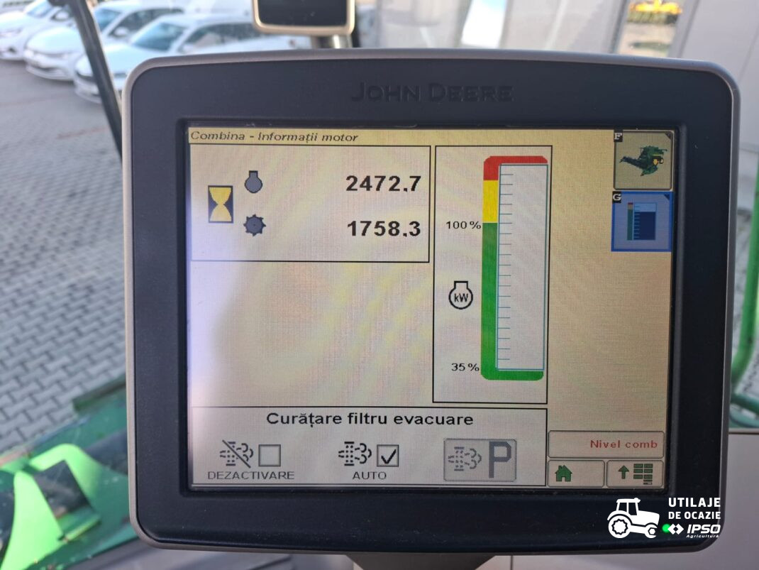 John Deere T660i + Header 625R