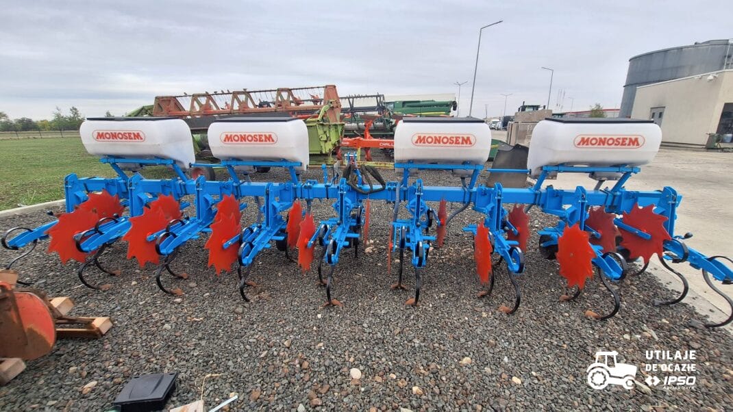 Cultivator cu fertilizare Monosem model SCD-9U