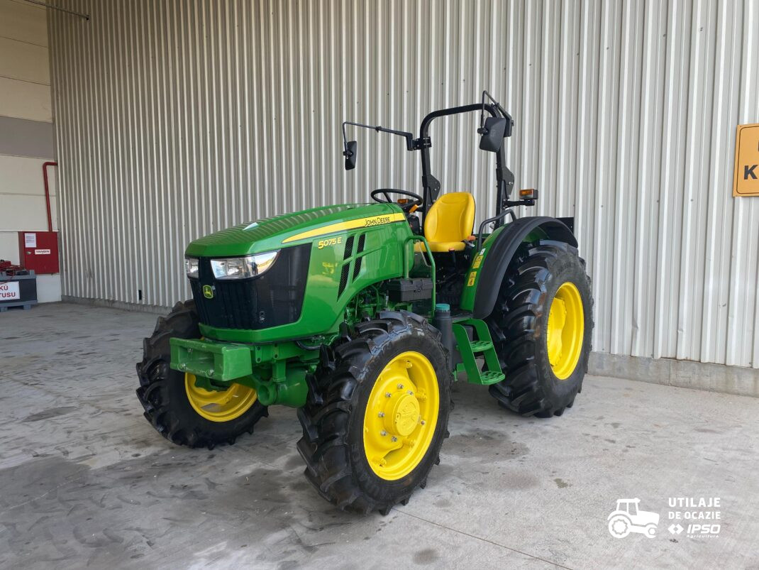 John Deere 5075E fara cabina