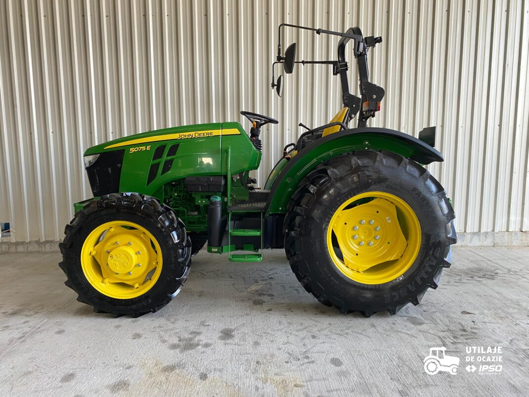 John Deere 5075E fara cabina