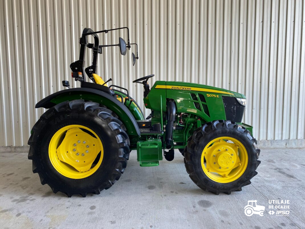 John Deere 5075E fara cabina