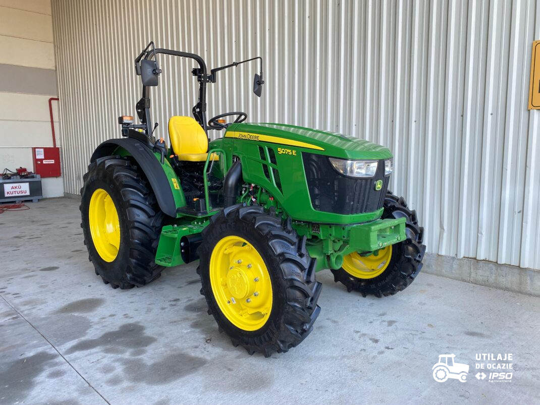 John Deere 5075E fara cabina