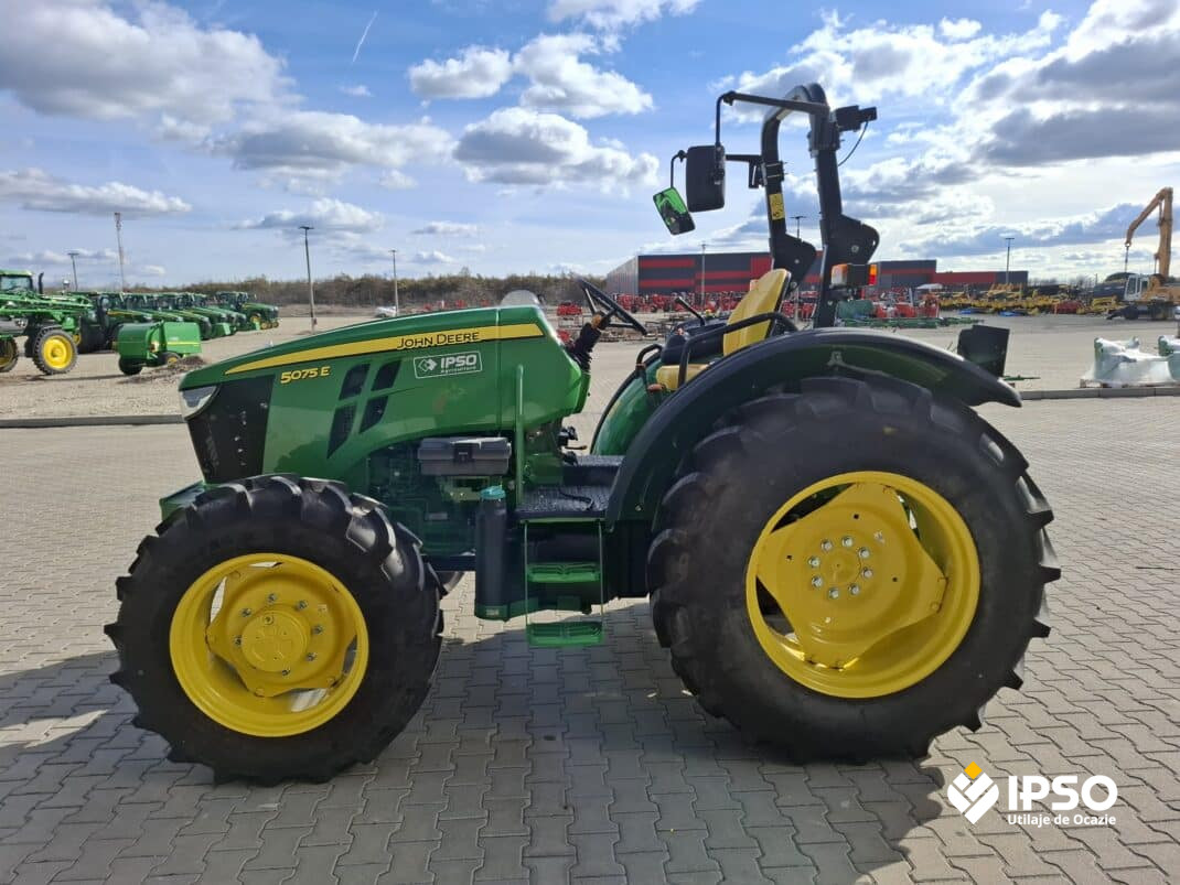 John Deere 5075E fara cabina