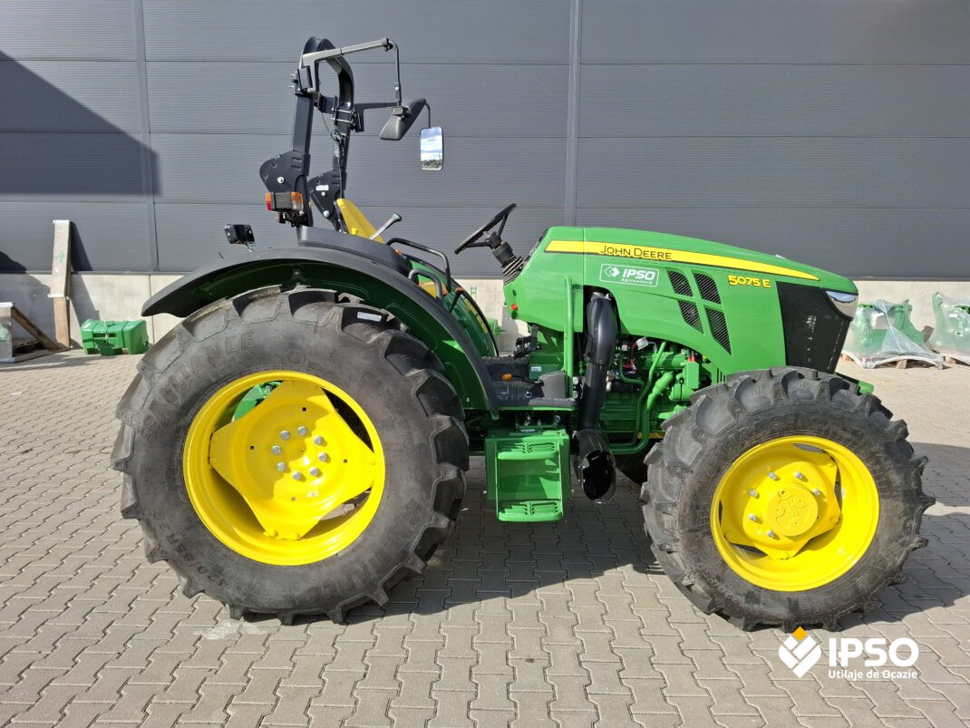 John Deere 5075E fara cabina