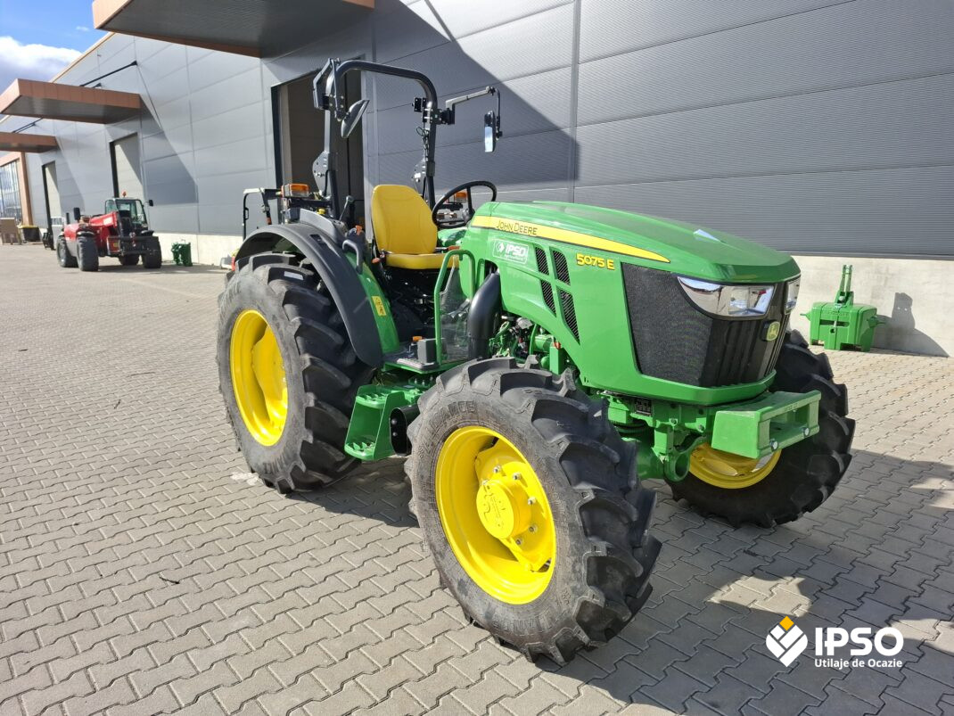 John Deere 5075E fara cabina