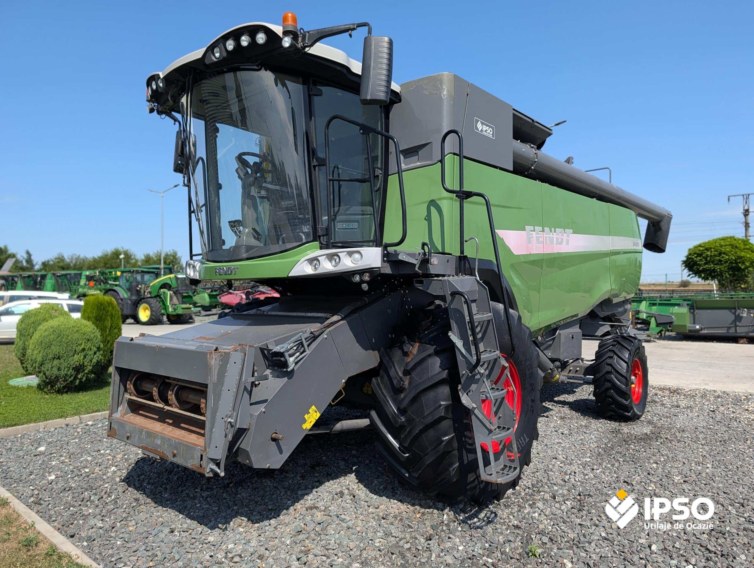 Fendt 9490X + Header paioase