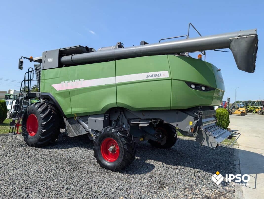 Fendt 9490X + Header paioase
