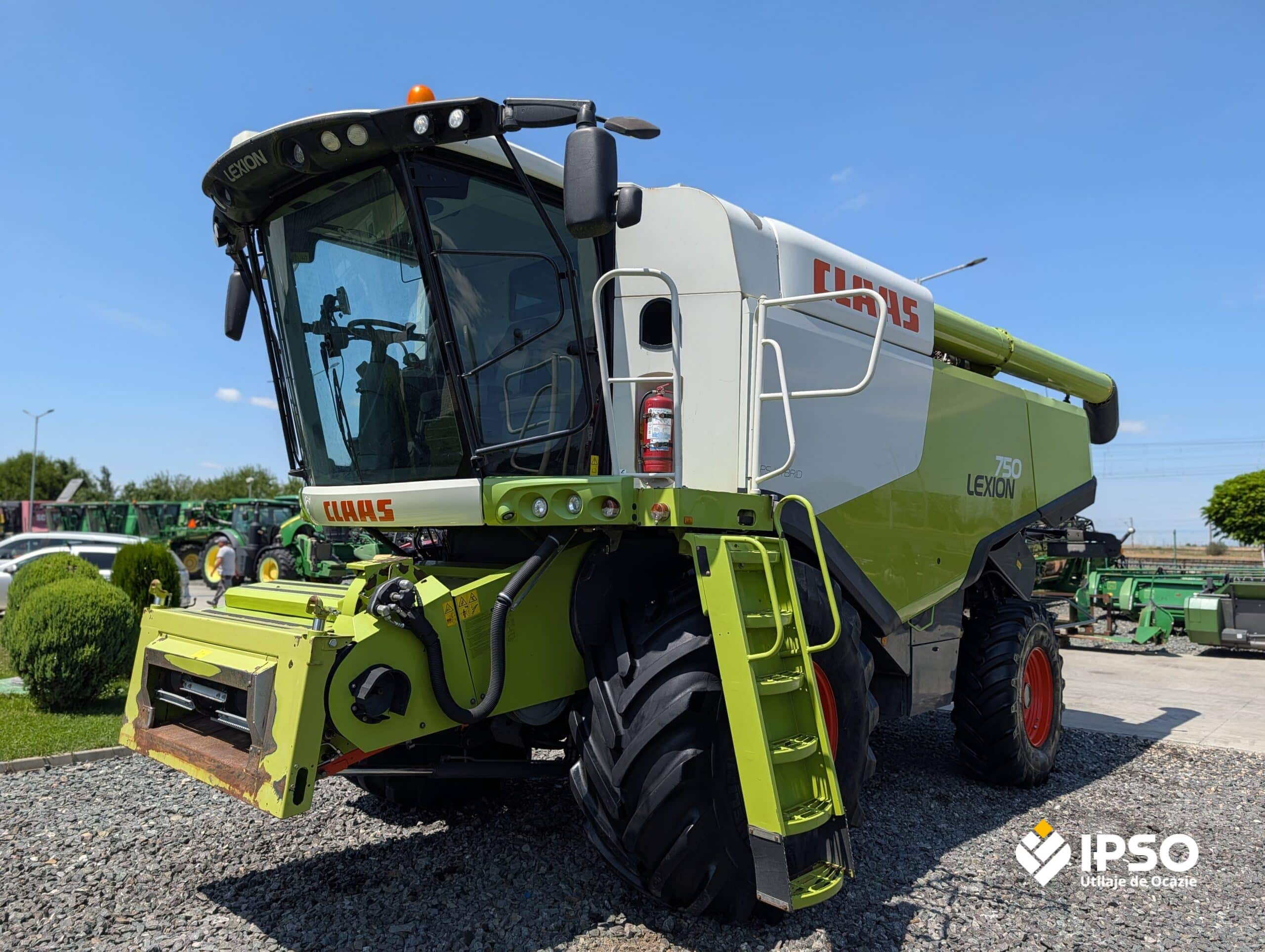 Claas Lexion 750 + Header paioase