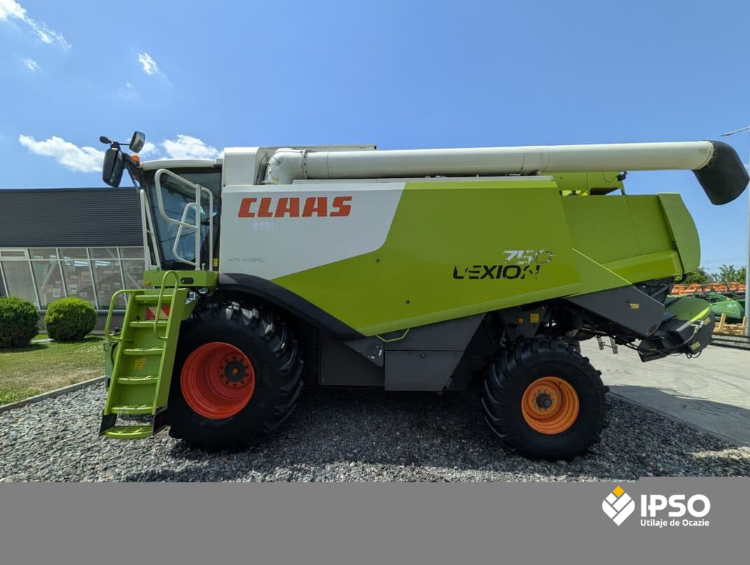 Claas Lexion 750 + Header paioase
