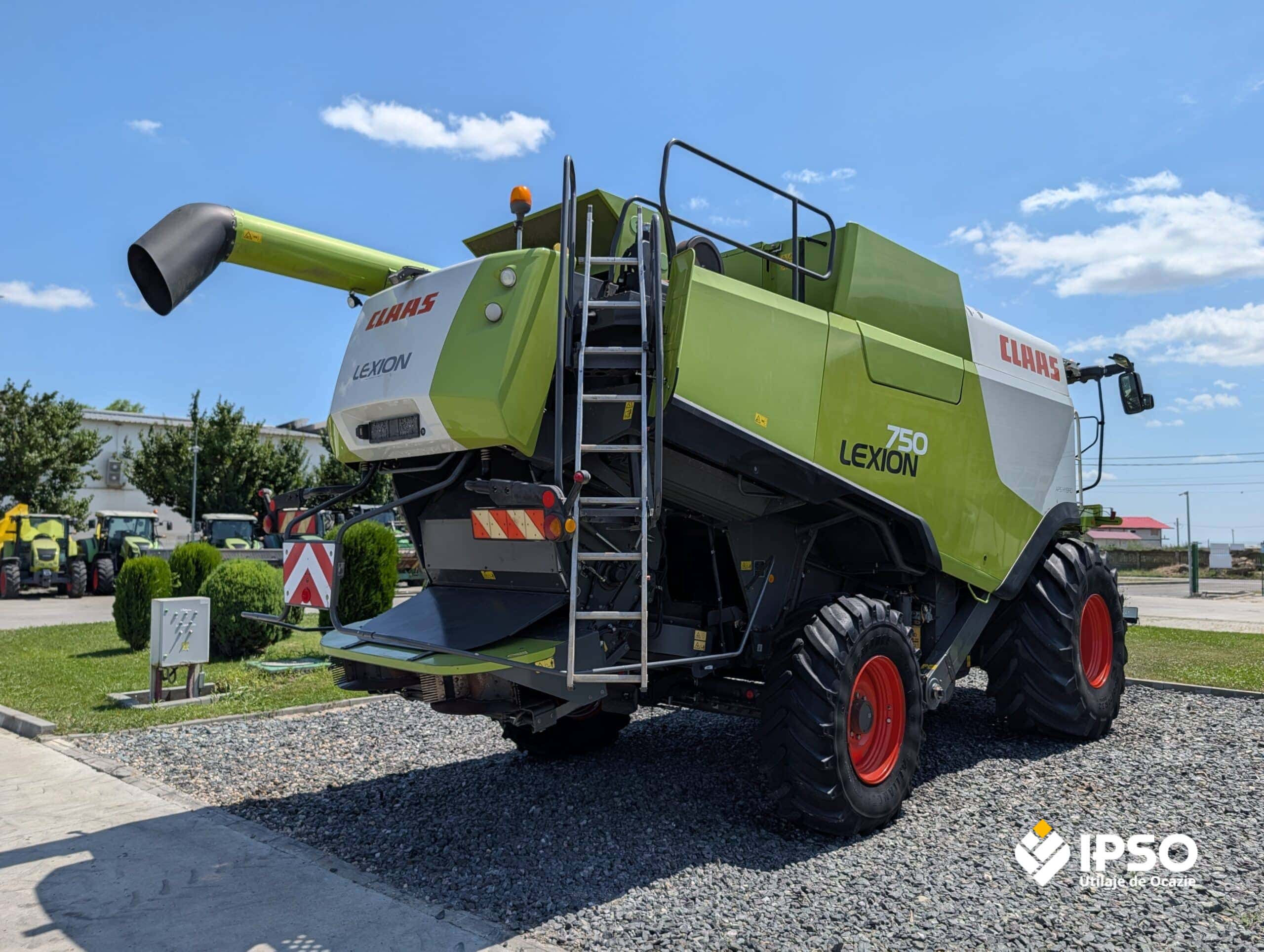 Claas Lexion 750 + Header paioase