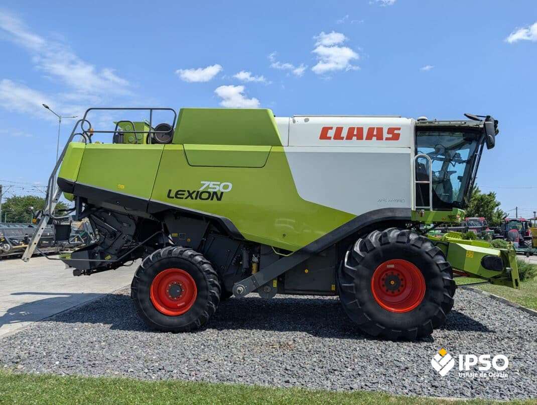 Claas Lexion 750 + Header paioase