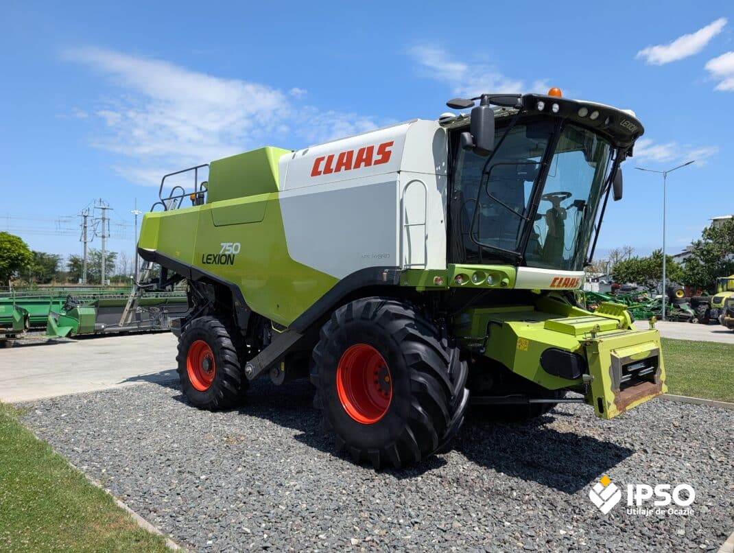 Claas Lexion 750 + Header paioase