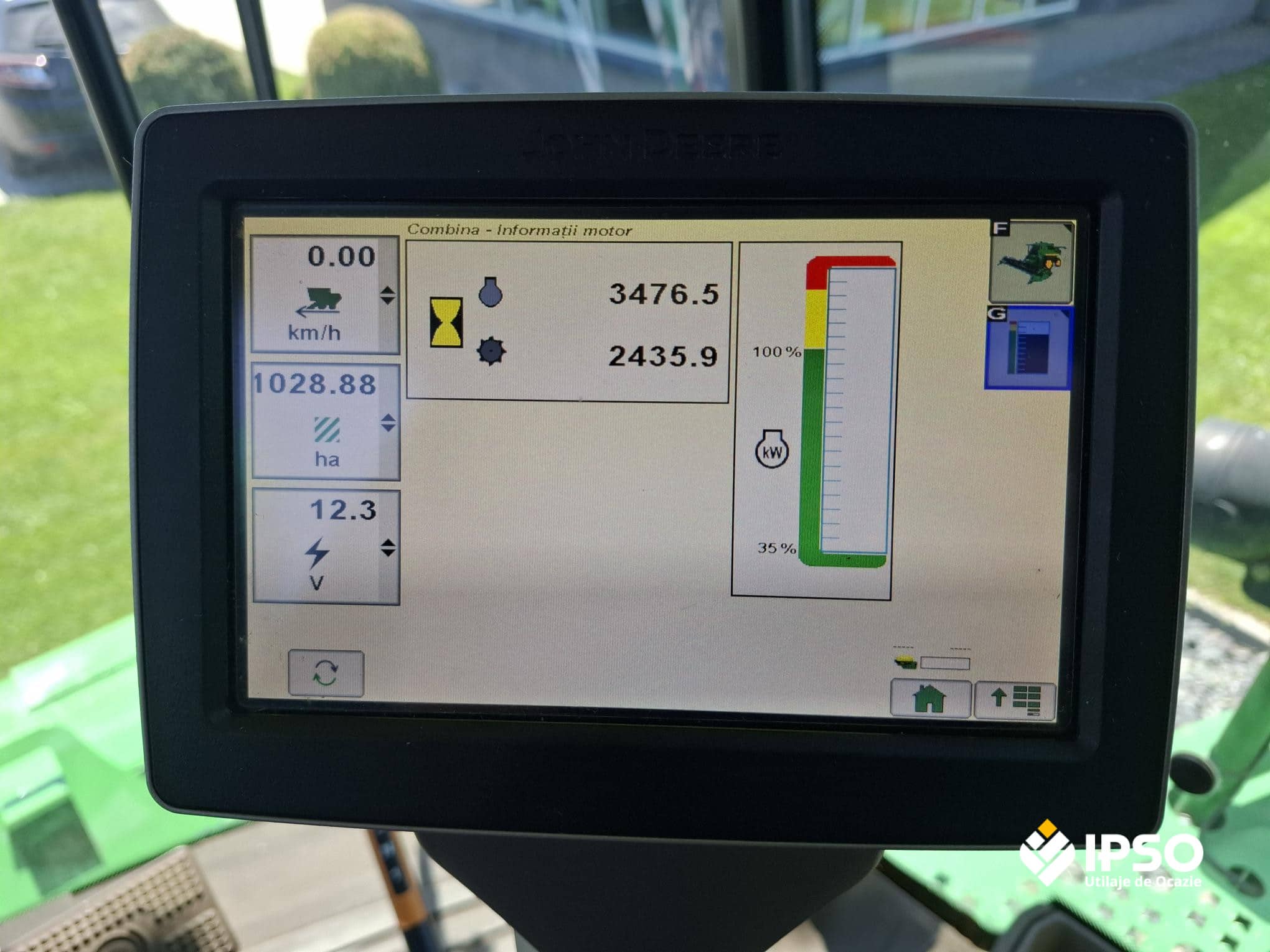 John Deere W540 + Header paioase