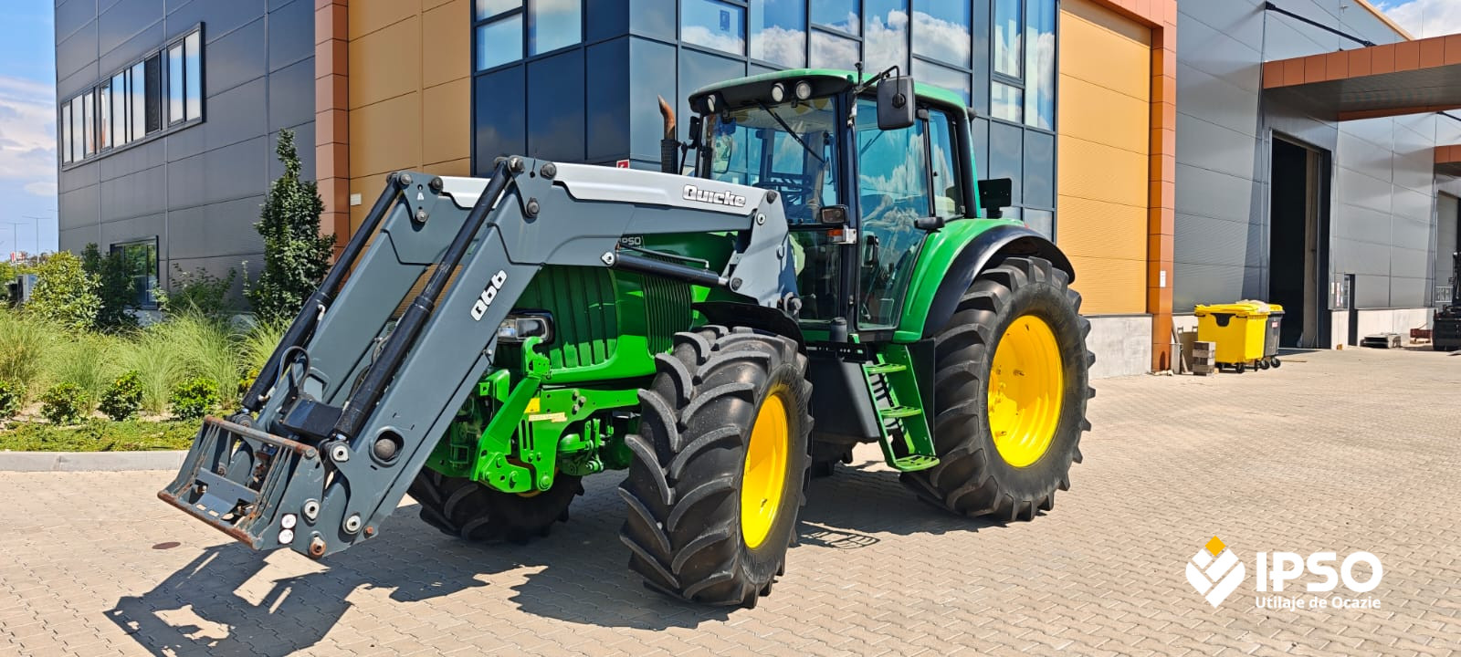 John Deere 6820 + incarcator