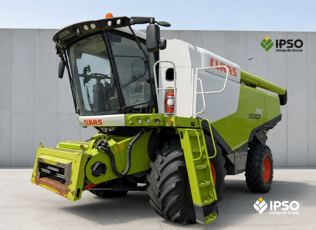 Claas Lexion 750 + Header paioase