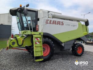 Claas Lexion 520 + Headere paioase si porumb