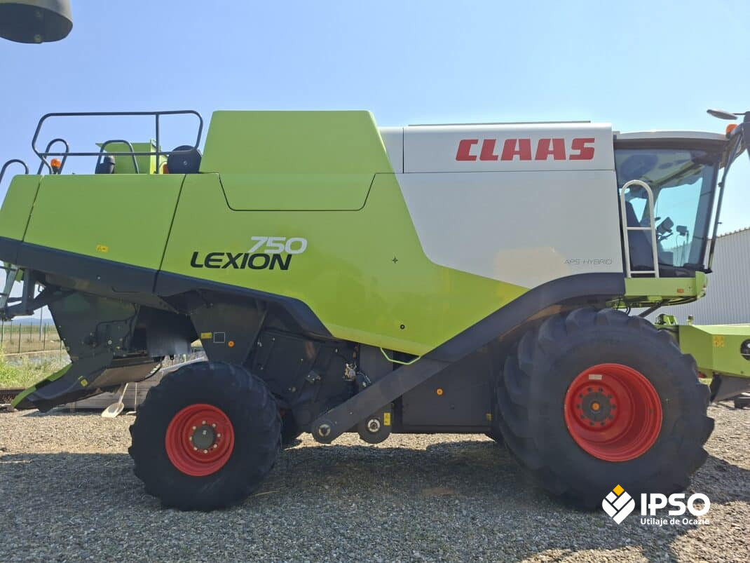 Claas Lexion 750 + Header paioase