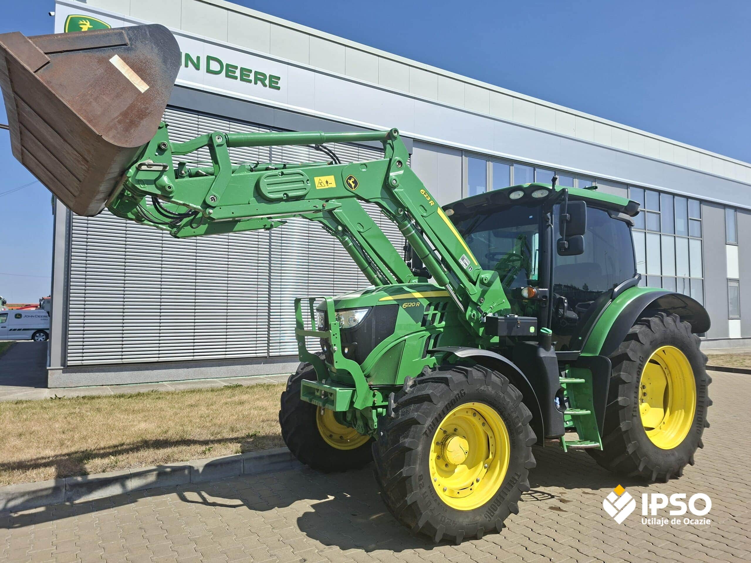John Deere 6120R +623RC