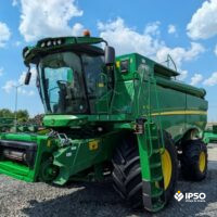 John Deere S770i + Header paioase