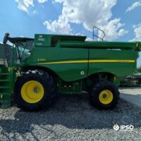 John Deere S770i + Header paioase