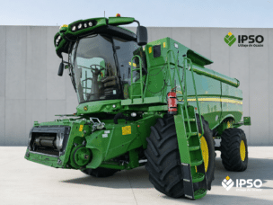 John Deere S770 + Header paioase